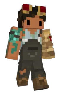 Front of badphobia's skin