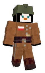 black and mule fawn Minecraft skin — Classic model