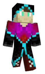 black and sapling Minecraft skin — Classic model