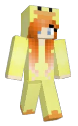 sahara sand and mindaro Minecraft skin — Slim model — first worn by Jemm00