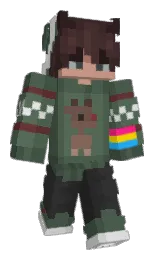 gray asparagus and finlandia Minecraft skin — Classic model