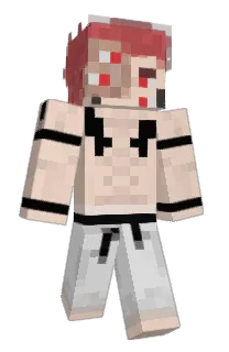 Front of osakanak's skin