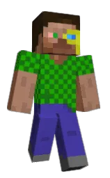 Fox1145's Minecraft skin wearing the Aurora cape