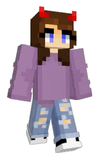 Front of itsDanica's skin