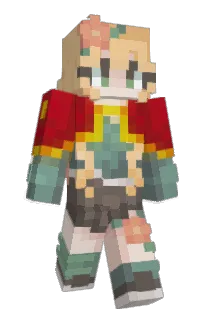Front of Nolyne's skin