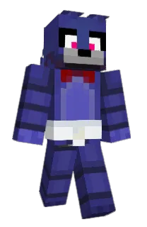 Front of SheepScar's skin