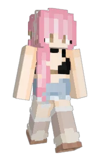 Front of LaUnicornia's skin