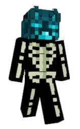 black and green mist Minecraft skin — Classic model — first worn by Tahry