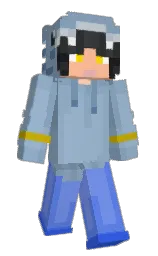 TwiceTT's Minecraft skin wearing the 15th Anniversary cape