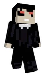 Cyperate's Minecraft skin wearing the 15th Anniversary cape