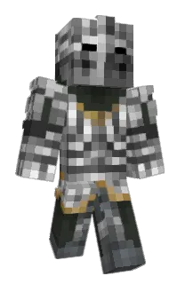 Front of Brigand's skin