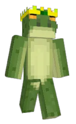 fern green and green smoke Minecraft skin — Classic model