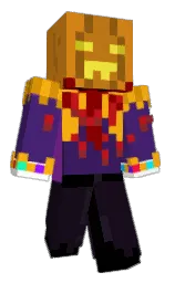 white and meteorite Minecraft skin — Classic model