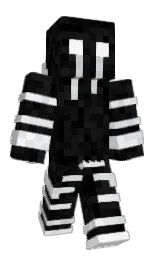cod gray Minecraft skin — Classic model — first worn by ManziPlay