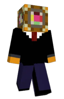 Front of Minecraft skin