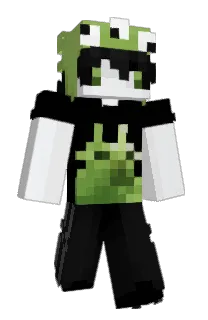 Front of Spooglino's skin