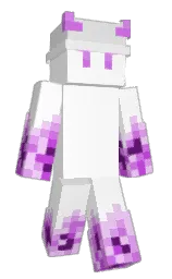 white and mercury Minecraft skin — Slim model