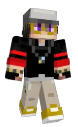 black and coral reef Minecraft skin — Classic model — first worn by diablorojo07