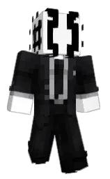 white and woodsmoke Minecraft skin — Classic model — first worn by KryoSys_