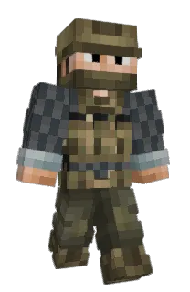 Front of Minecraft skin