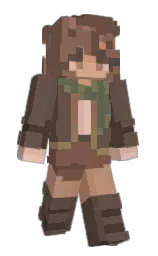 ferra and beaver Minecraft skin — Slim model — first worn by Oliyx
