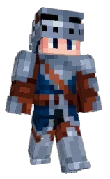 MRZuzula's Minecraft skin wearing the Copper cape