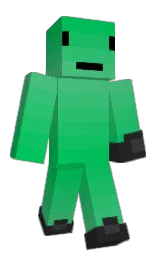 Mintblade's Minecraft skin wearing the Zombie Horse cape