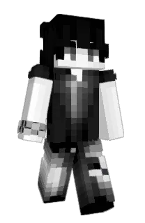Front of devilsmoker's skin