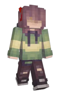 Front of KuraR0's skin