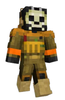 Front of Sekkter's skin