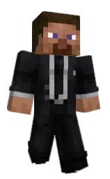 woodsmoke and shark Minecraft skin — Classic model — first worn by Earth2023
