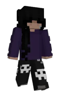 Front of Applie's skin
