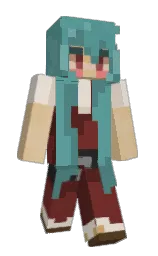 straw and nutmeg Minecraft skin — Slim model
