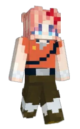 fin1d's Minecraft skin wearing the Cherry Blossom cape