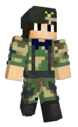 Shekoro's Minecraft skin wearing the Migrator cape