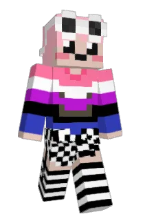 Front of Minecraft skin