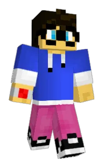 Front of Tazsjah's skin