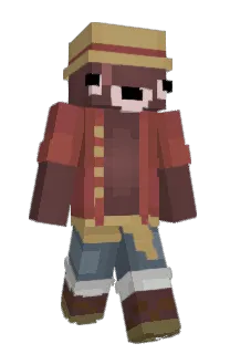 Front of Jierthn's skin