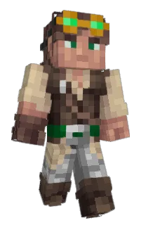 Front of Wullr's skin