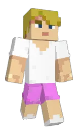 white and new orleans Minecraft skin — Slim model — first worn by Herqs