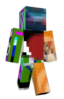 Front of Minecraft skin
