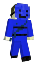 persian blue and blue zodiac Minecraft skin — Classic model