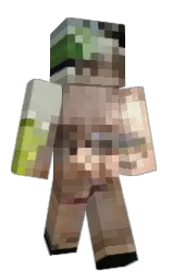 Back of PallDex's skin