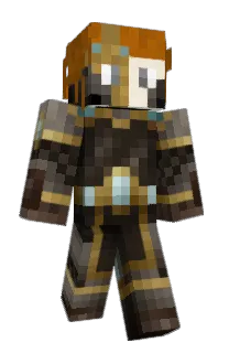 Front of Lintzin's skin
