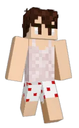 manhattan and apricot peach Minecraft skin — Classic model