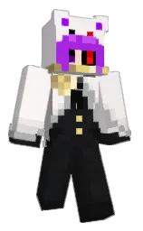 vista white and shark Minecraft skin — Classic model — first worn by KDA_Death