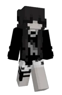 Front of Luc's skin