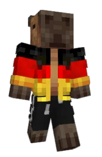 Front of ToLittel's skin