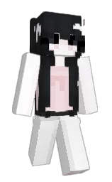 white and woodsmoke Minecraft skin — Slim model