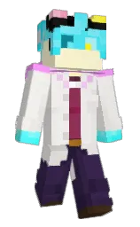 Cooppage's Minecraft skin wearing the Cherry Blossom cape